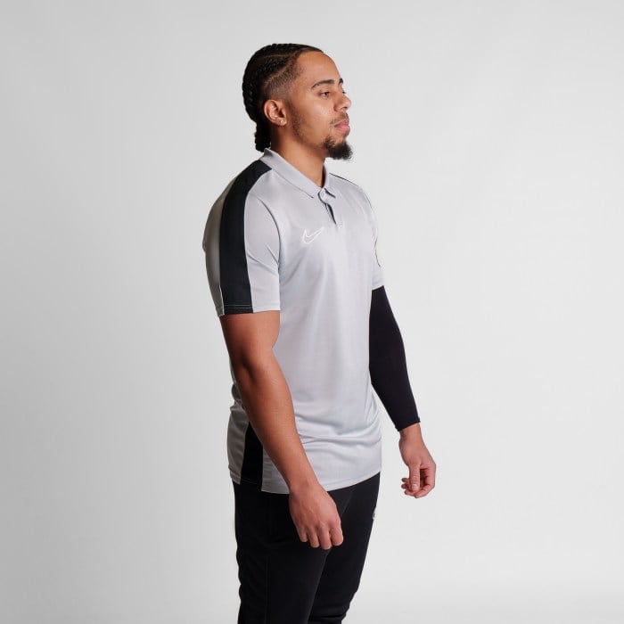 Nike Dri-Fit Academy 23 Polo Wolf Grey-Black-White